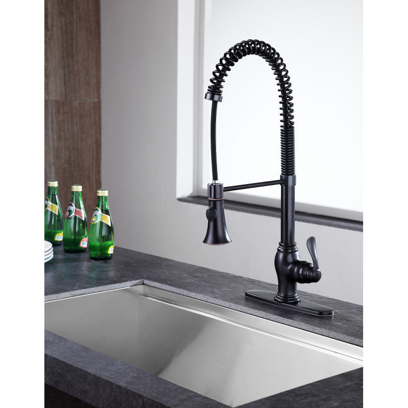 ANZZI Bastion Single Handle Standard Kitchen Faucet KF-AZ209ORB