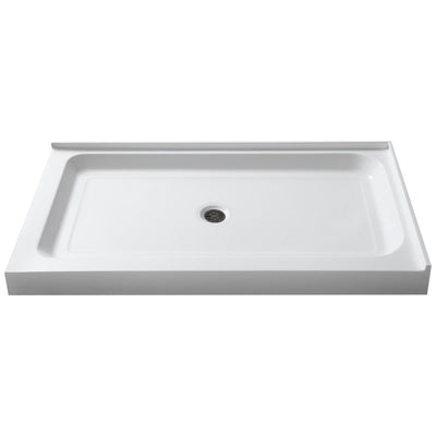 SB-AZ022L - ANZZI Port 36 x 48  in. Double Threshold Shower Base in White