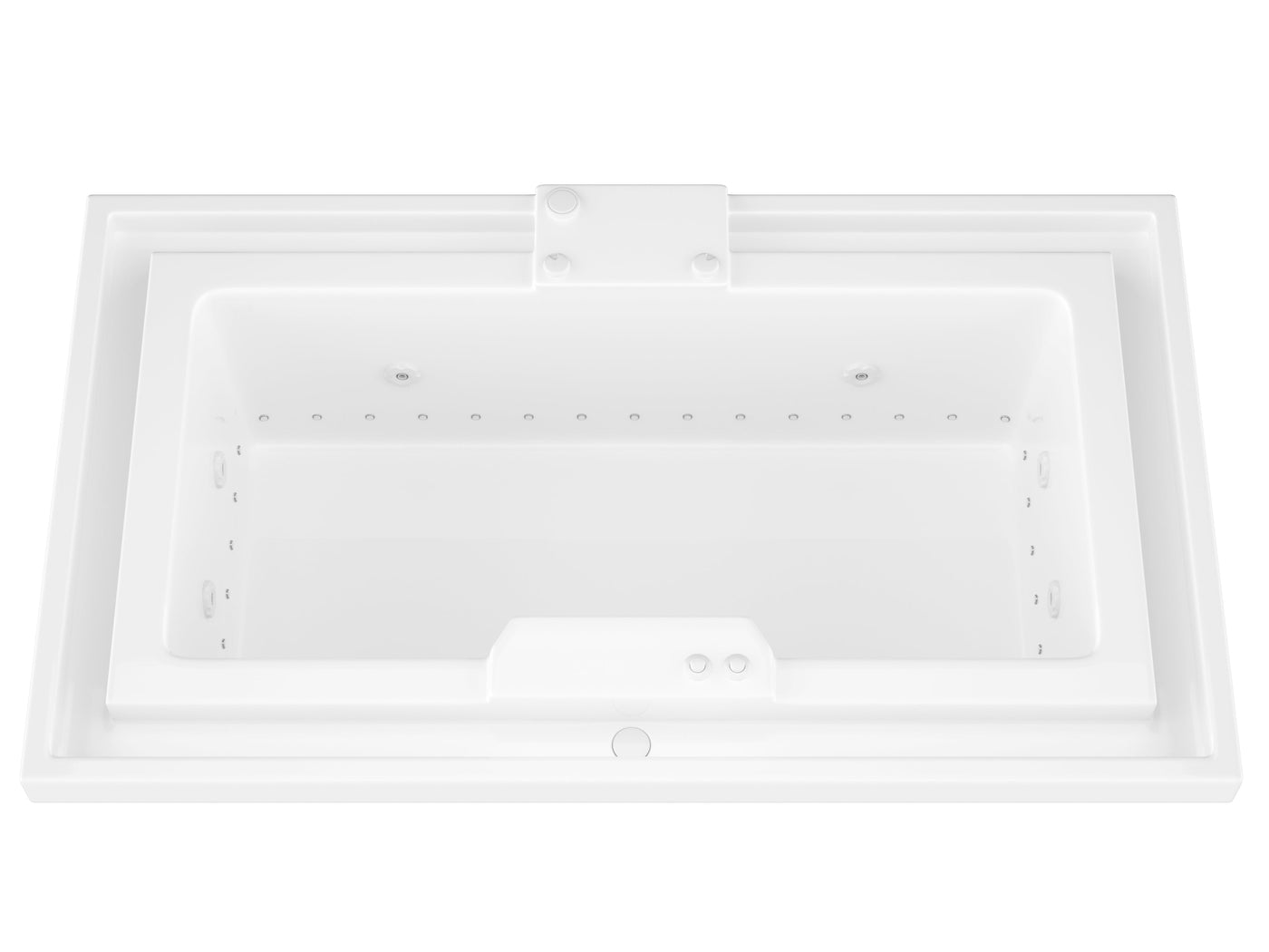 Atlantis Whirlpools Infinity 46 x 78 Endless Flow Air & Whirlpool Jetted Bathtub 4678IDR