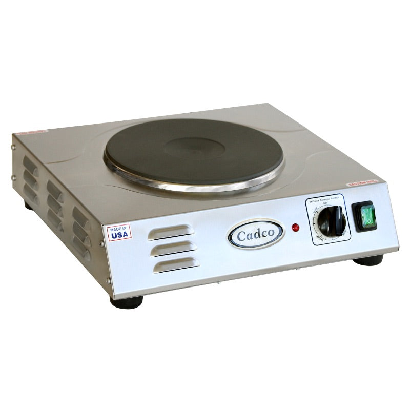 Cadco Hot Plate (Single, with Cast Iron Element) 220V LKR-220