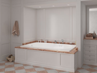 Atlantis Whirlpools Charleston 48 x 72 Rectangular Whirlpool Jetted Bathtub 4872CWL