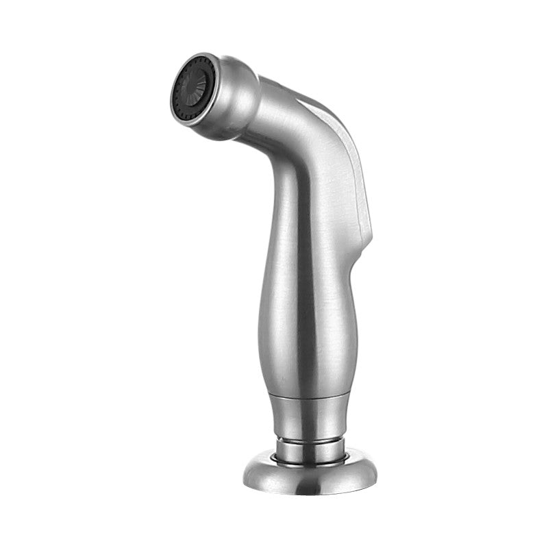 Highland Single-Handle Standard Kitchen Faucet with Side Sprayer in Brushed Nickel KF-AZ224BN