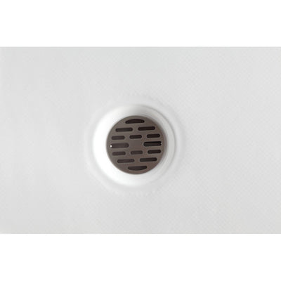 ANZZI Port 36 x 48  in. Double Threshold Shower Base in White SB-AZ022L