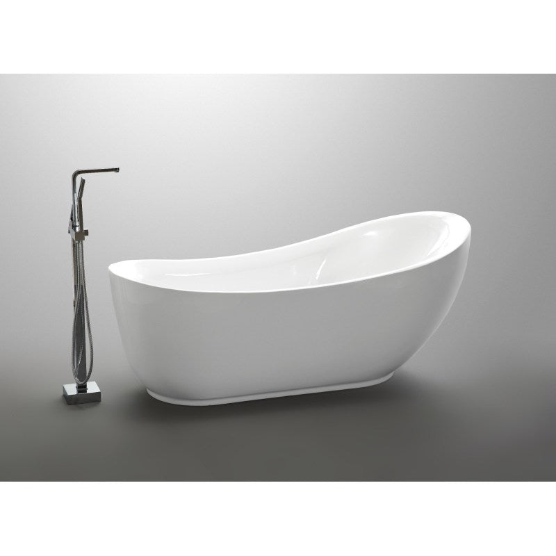 ANZZI Talyah Series 5.92 ft. Freestanding Bathtub FT-AZ090