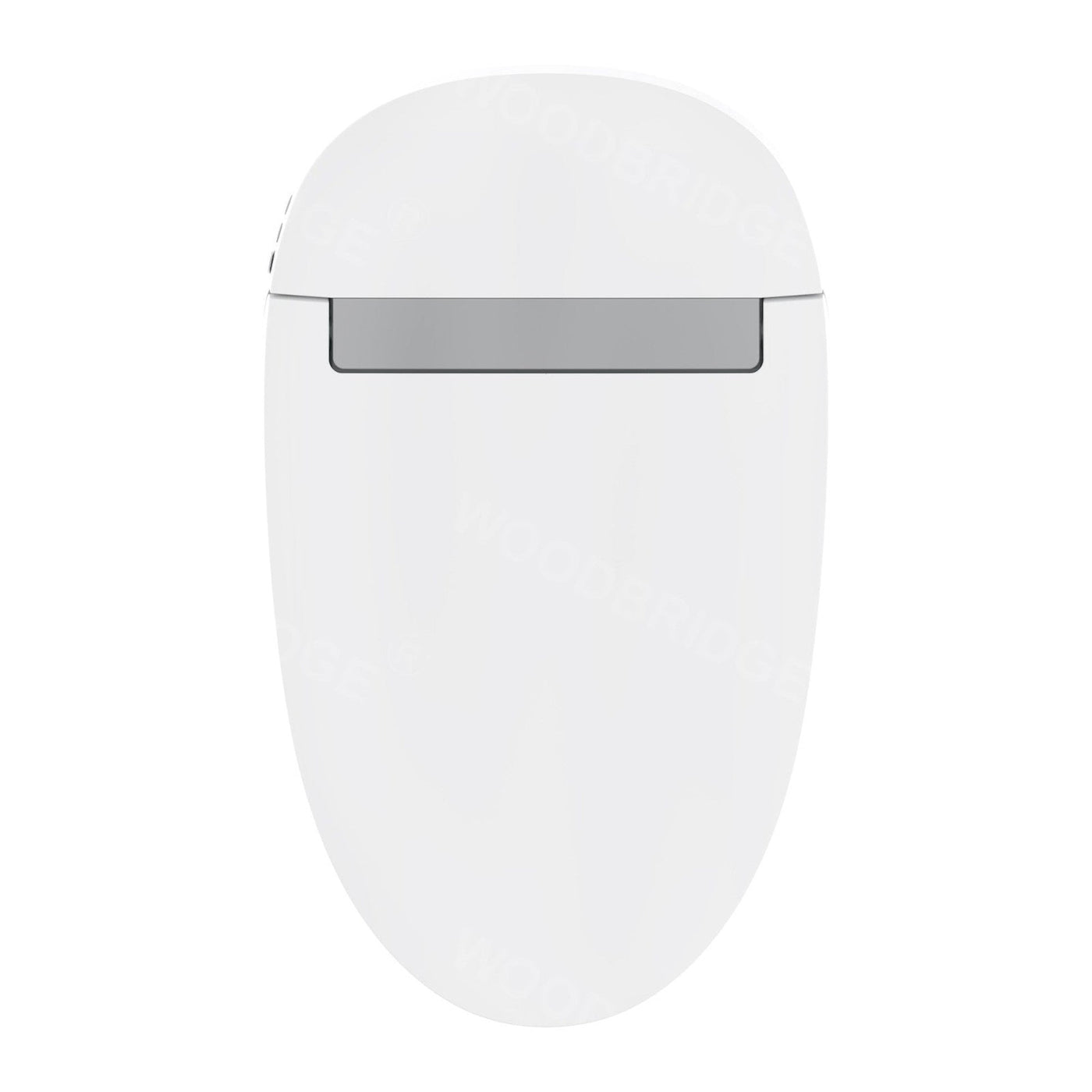 WoodBridge BW5100S White One Piece Modern,Slim, Tankless and High Efficiency Toilet With Battery Operated Auto Flushing