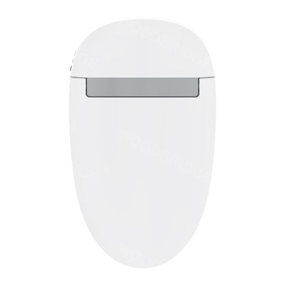 WoodBridge BW5100S White One Piece Modern,Slim, Tankless and High Efficiency Toilet With Battery Operated Auto Flushing