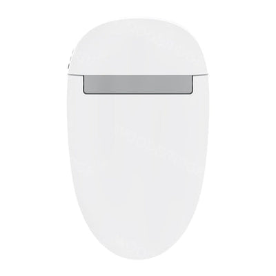 WoodBridge BW5100S White One Piece Modern,Slim, Tankless and High Efficiency Toilet With Battery Operated Auto Flushing