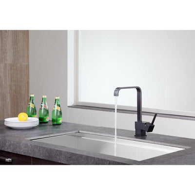 Sabre Single-Handle Standard Kitchen Faucet in Oil Rubbed Bronze KF-AZ220ORB