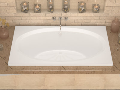 Atlantis Whirlpools Vogue 42 x 72 Rectangular Soaking Bathtub 4272VCS