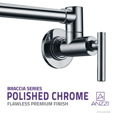 ANZZI Braccia Series 24" Wall Mounted Pot Filler KF-AZ258ORB