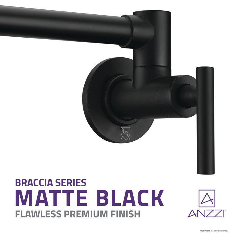 ANZZI Braccia Series 24" Wall Mounted Pot Filler KF-AZ258ORB