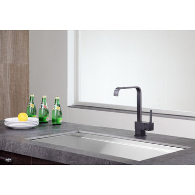 Sabre Single-Handle Standard Kitchen Faucet in Oil Rubbed Bronze KF-AZ220ORB