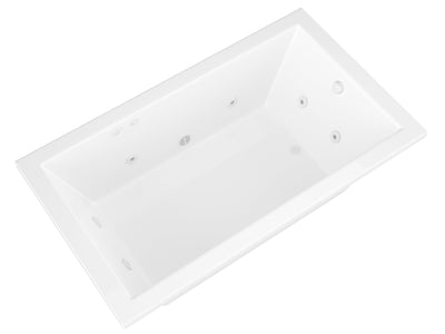 Atlantis Whirlpools Venetian 42 x 60 Rectangular Whirlpool Jetted Bathtub 4260VNWL