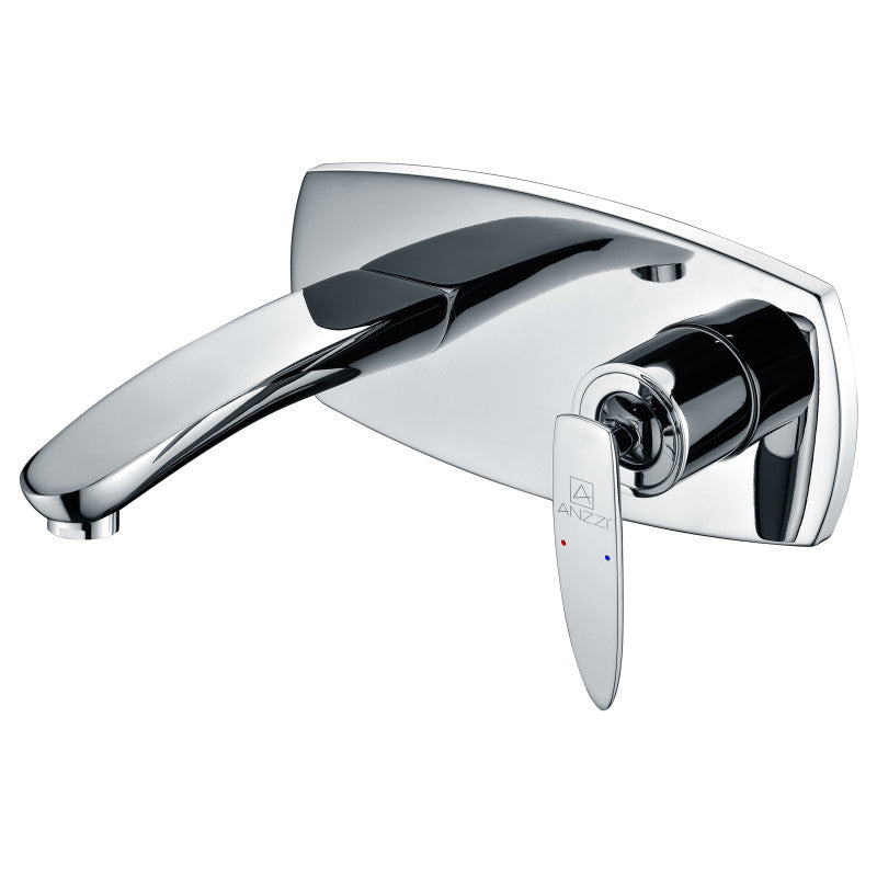 ANZZI Voce Series Single-Handle Wall Mount Bathroom Faucet L-AZ023