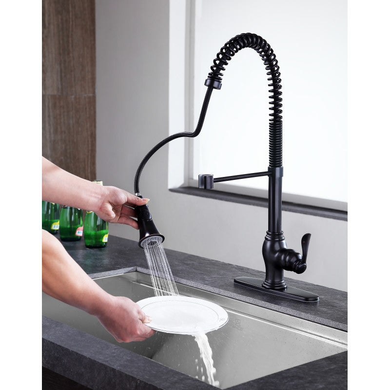 ANZZI Bastion Single Handle Standard Kitchen Faucet KF-AZ209ORB