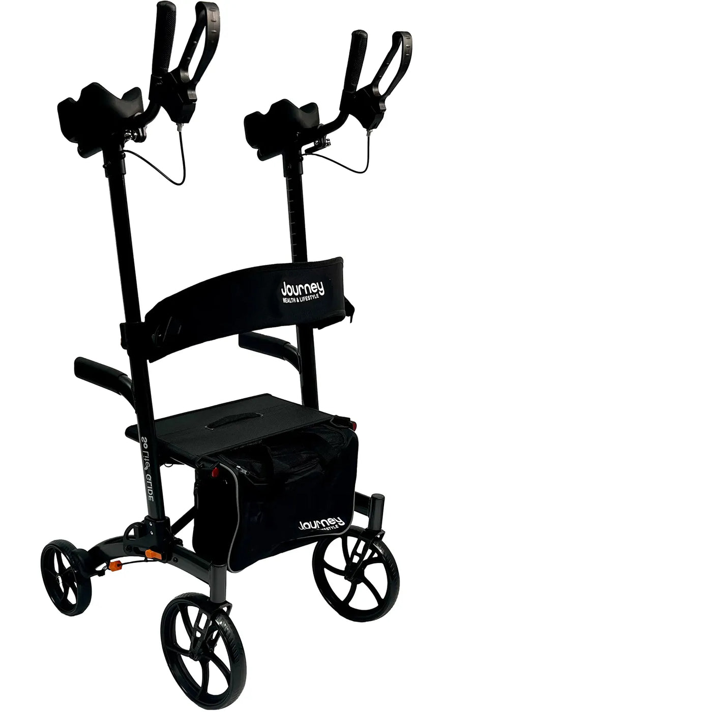 Journey Health & Lifestyle Journey So Lite® Glide Backsaver Rollator Walker 08413 BLK