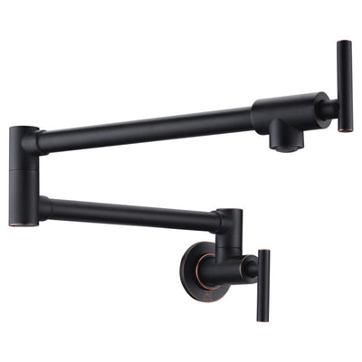 Braccia Series 24" Wall Mounted Pot Filler in Oil Rubbed Bronze KF-AZ258ORB