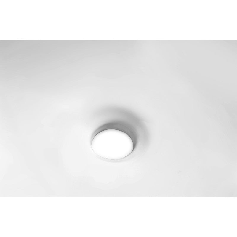 ANZZI Deux Series Ceramic Vessel Sink in White LS-AZ119