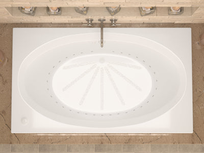 Atlantis Whirlpools Vogue 42 x 72 Rectangular Air Jetted Bathtub 4272VCAL