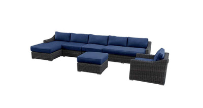 The Toledo (Right Arm) 6pc Deep Seating