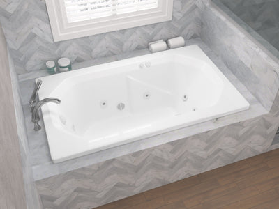 Atlantis Whirlpools Mirage 36 x 60 Rectangular Whirlpool Jetted Bathtub 3660MWL