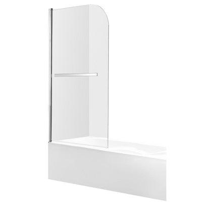 ANZZI Myth 28 in. x 56 in. Frameless Tub Door with TSUNAMI GUARD SD-AZ053-01CH