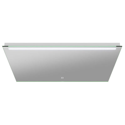 ANZZI 24-in. x 32-in. LED Front/ Bottom Lighting Bathroom Mirror with Defogger BA-LMDFX017AL