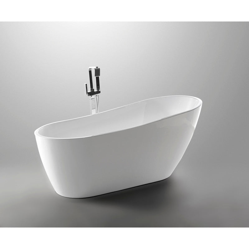 ANZZI Trend Series 5.58 ft. Freestanding Bathtub FT-AZ093