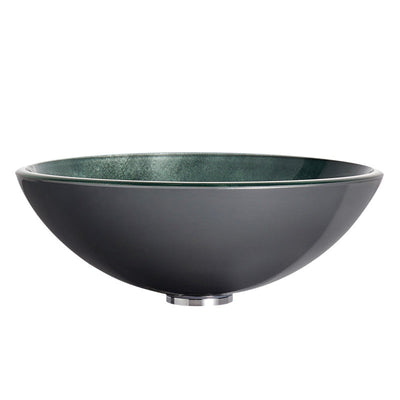 ANZZI Belissima Round Glass Vessel Bathroom Sink LS-AZ917