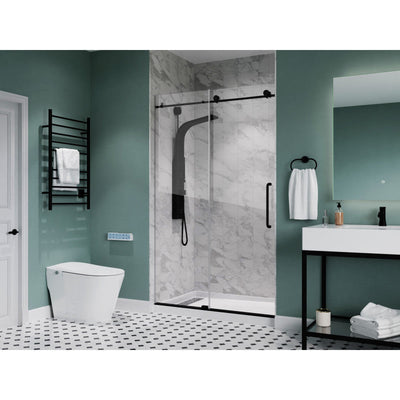 ANZZI Alexander 48 in. x 32 in. Shower Base in White SB-AZ103R