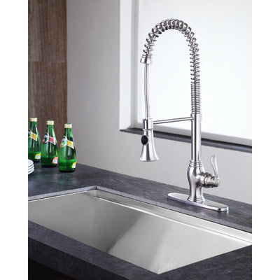 ANZZI Bastion Single Handle Standard Kitchen Faucet KF-AZ209ORB