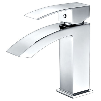 ANZZI Revere Series Single Hole Single-Handle Low-Arc Bathroom Faucet L-AZ037