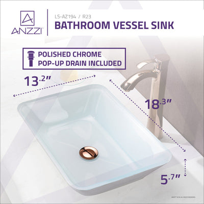 ANZZI Broad Series Vessel Sink LS-AZ194