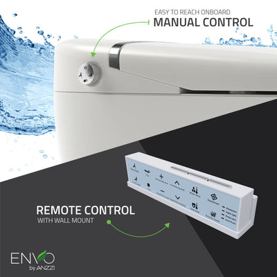 ENVO ENVO Aura Smart Toilet Bidet with Remote & Auto Flush TL-STSF851WH