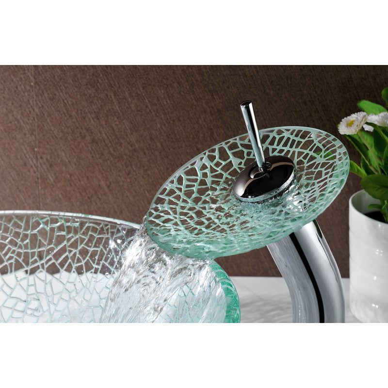 ANZZI Choir Series Deco-Glass Vessel Sink LS-AZ063