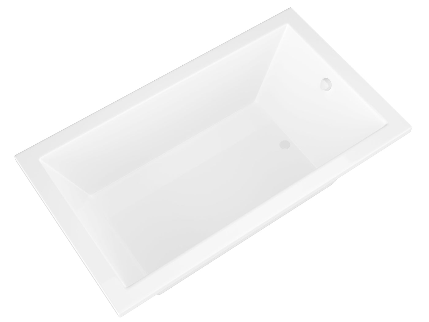 Atlantis Whirlpools Venetian 36 x 60 Rectangular Soaking Bathtub 3660VNS