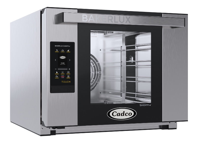 Cadco BAKERLUX Half Size, 4 shelf, 220v (with Humidity), TOUCH Panel XAFT-04HS-TD