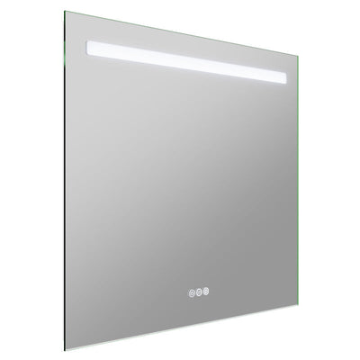 ANZZI 28-in. x 32-in. LED Front/Top/Bottom Light Bathroom Mirror with Defogger BA-LMDFX011AL