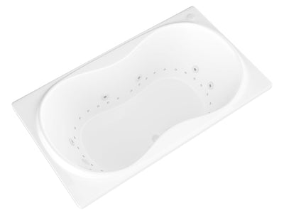 Atlantis Whirlpools Whisper 36 x 72 Rectangular Air & Whirlpool Jetted Bathtub 3672WDL