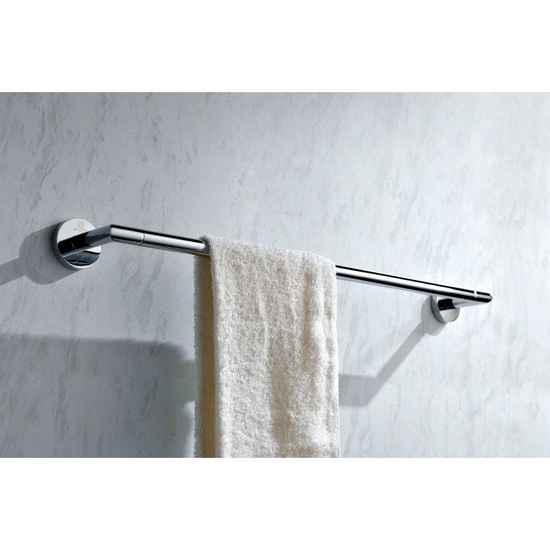 ANZZI Caster 2 Series 23.07 in. Towel Bar in Polished Chrome AC-AZ010