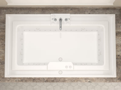 Atlantis Whirlpools Infinity 46 x 78 Endless Flow Air & Whirlpool Jetted Bathtub 4678IDL