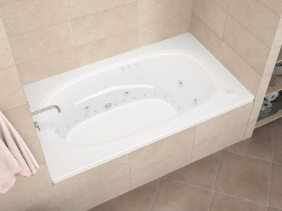 Atlantis Whirlpools Polaris 36 x 72 Rectangular Air & Whirlpool Jetted Bathtub 3672PDR