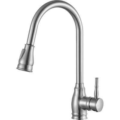 ANZZI Bell Single-Handle Pull-Out Sprayer Kitchen Faucet KF-AZ215BN