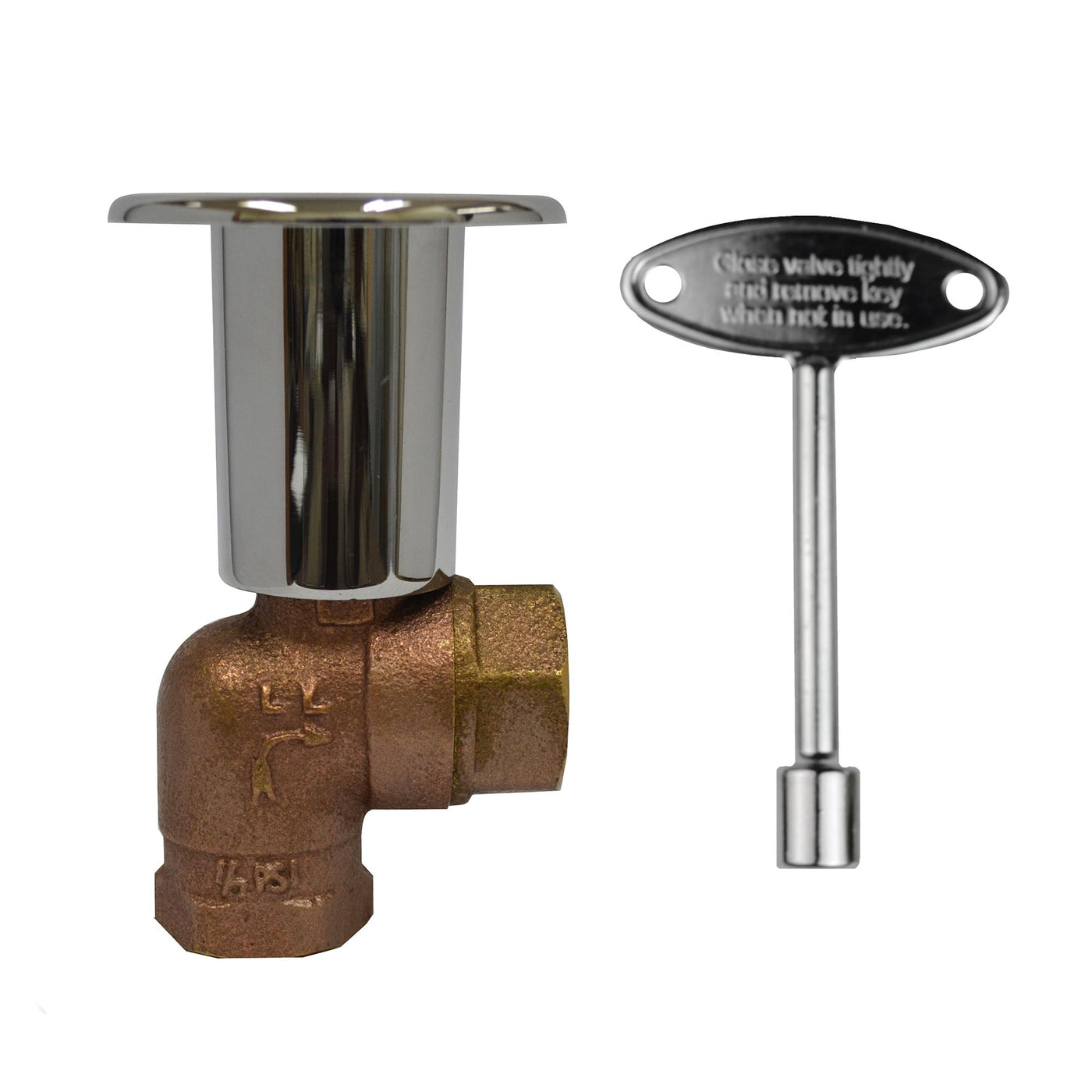 Theoutdoorplus 1/2” FULL FLOW BALL VALVE WITH 90° BEND OPT-259FF
