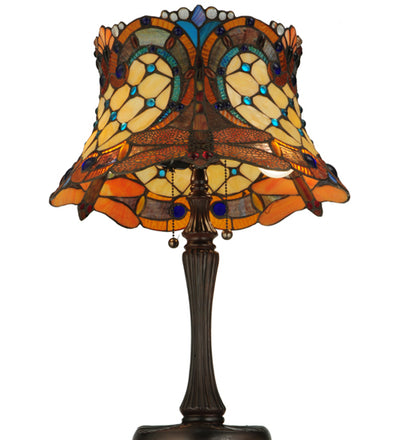 Meyda 22.5"H Hanginghead Dragonfly Table Lamp '130762
