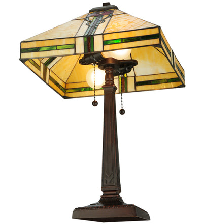 Meyda 23"H Parker Poppy Table Lamp '138117
