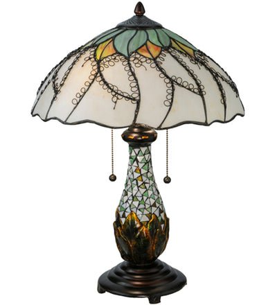 Meyda 22.5"H Videira Florale Table Lamp '139604