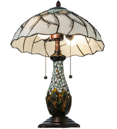 Meyda 22.5"H Videira Florale Table Lamp '139604