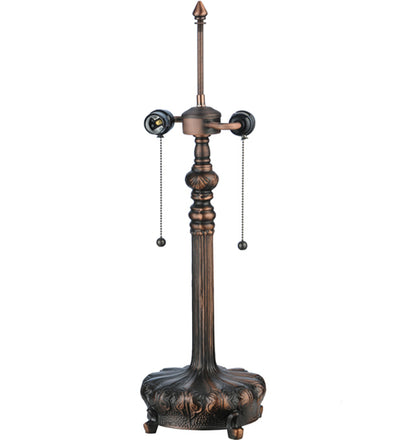 Meyda 25"H Tiffany Wisteria Table Lamp '139606