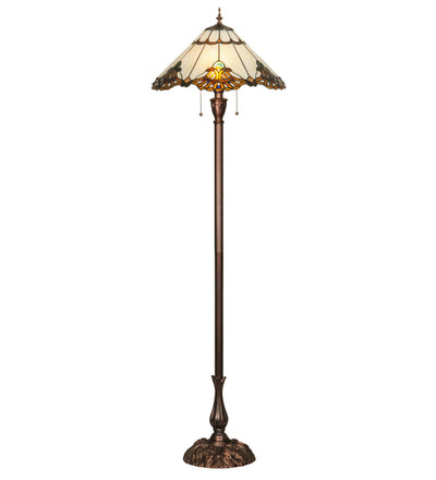 Meyda 63"H Shell with Jewels Floor Lamp '144409